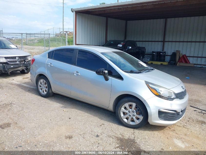 2016 KIA RIO LX