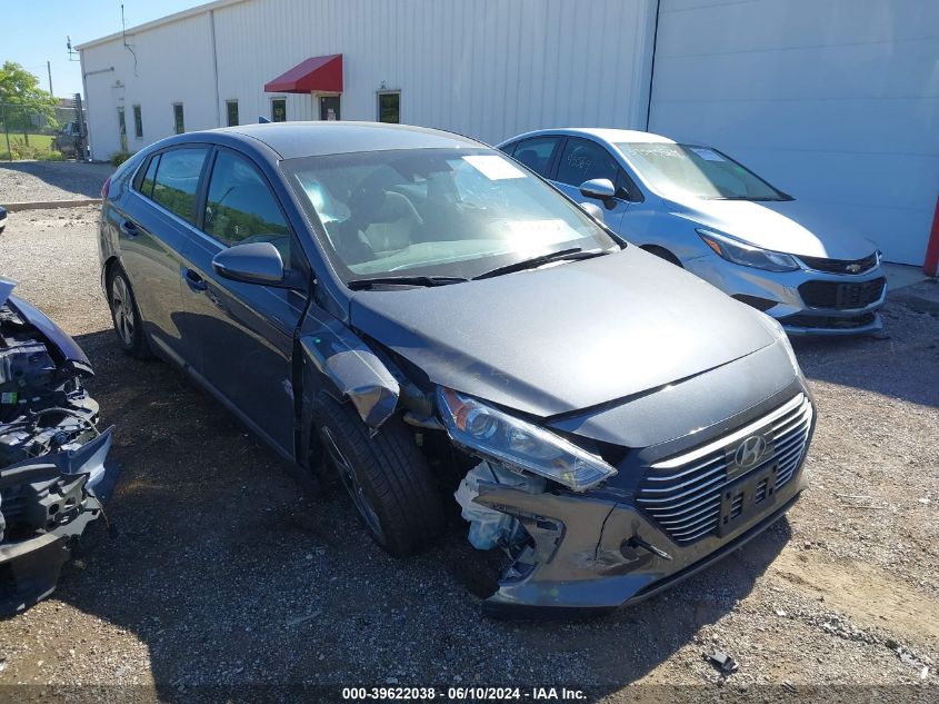 2019 HYUNDAI IONIQ HYBRID SEL