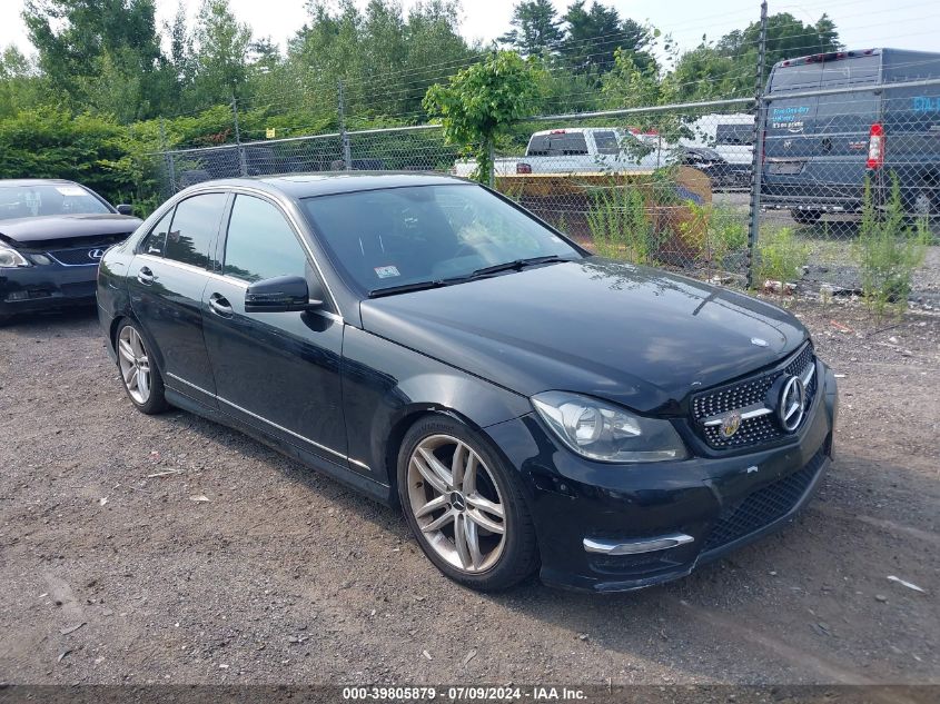 2012 MERCEDES-BENZ C 300 LUXURY 4MATIC/SPORT 4MATIC