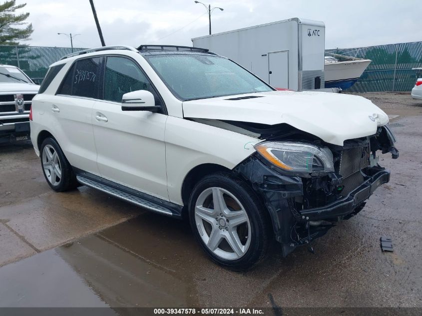 2015 MERCEDES-BENZ ML 400 4MATIC