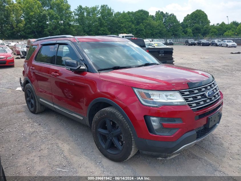 2016 FORD EXPLORER XLT