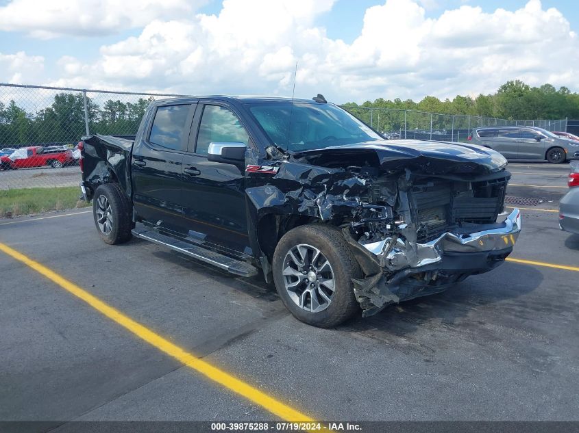 2021 CHEVROLET SILVERADO 1500 4WD  SHORT BED LT