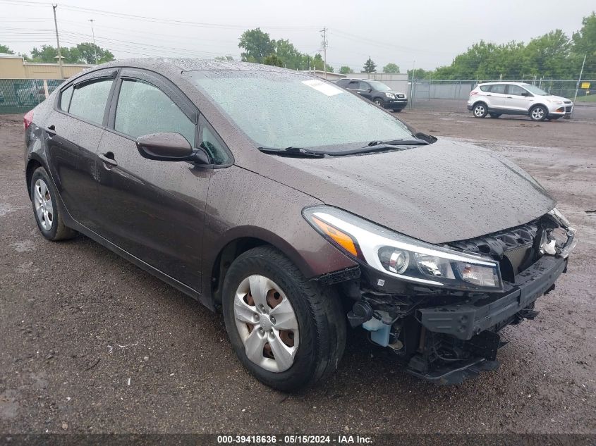 2017 KIA FORTE LX