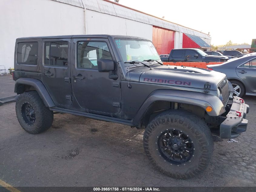 2016 JEEP WRANGLER UNLIMITED RUBICON HARD ROCK