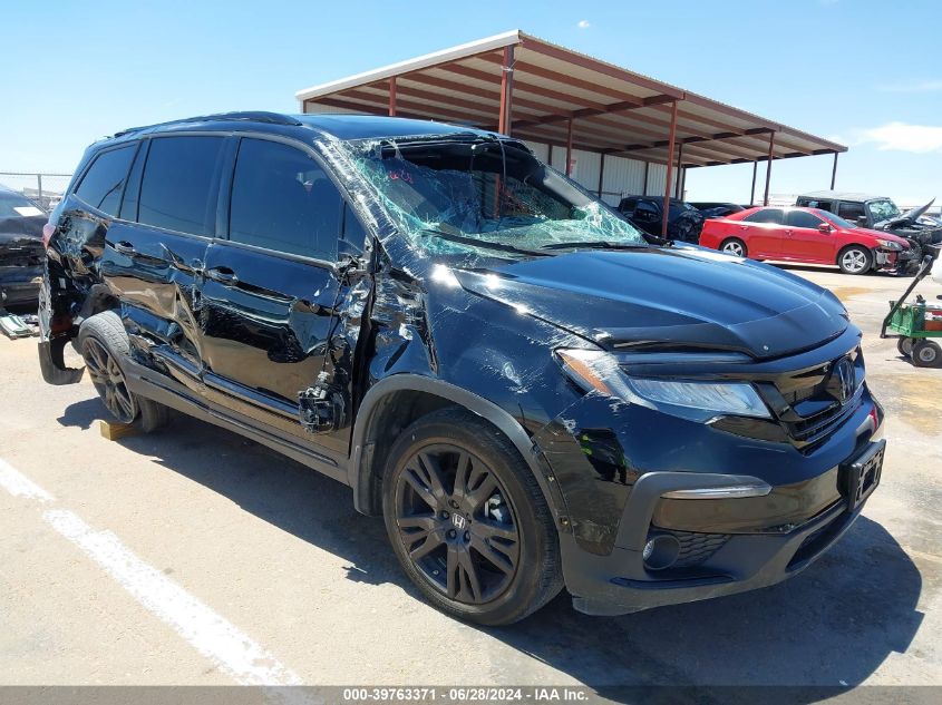 2022 HONDA PILOT AWD BLACK EDITION