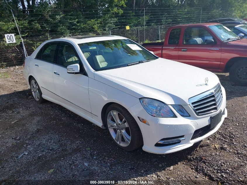 2013 MERCEDES-BENZ E 350 4MATIC