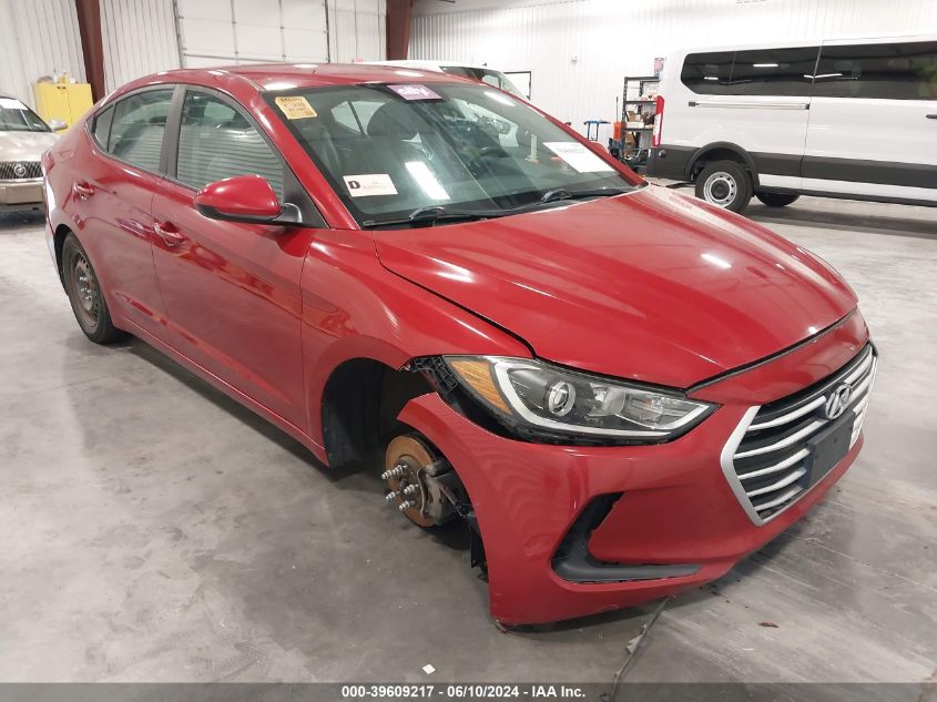 2017 HYUNDAI ELANTRA SE