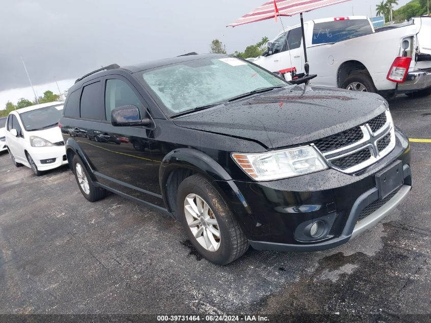 2017 DODGE JOURNEY SXT