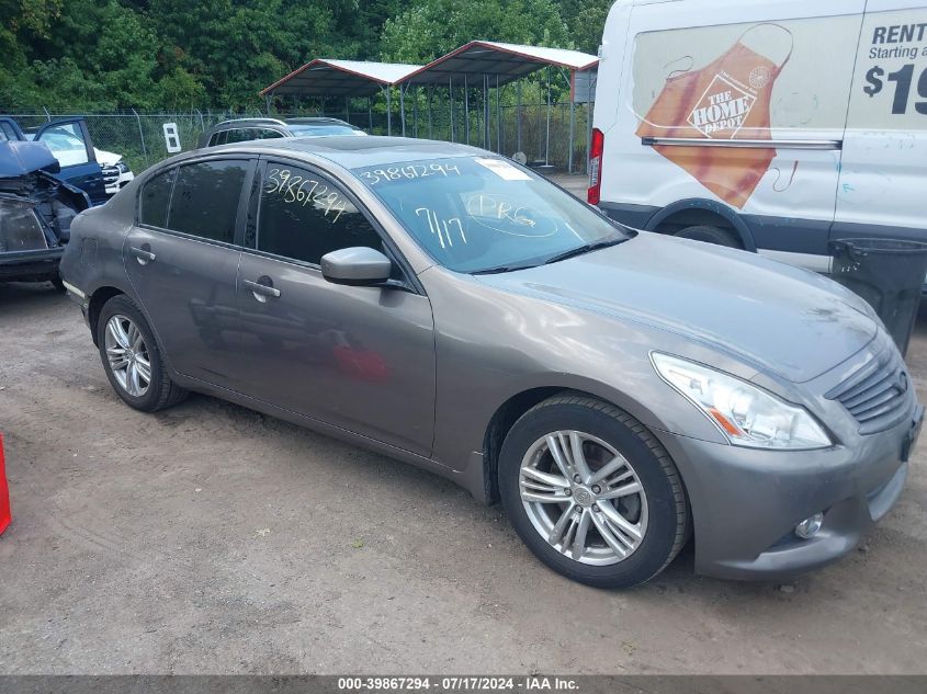 2012 INFINITI G37X