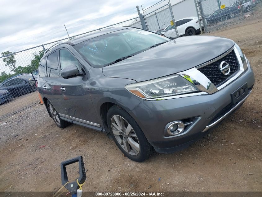 2015 NISSAN PATHFINDER S/SV/SL/PLATINUM