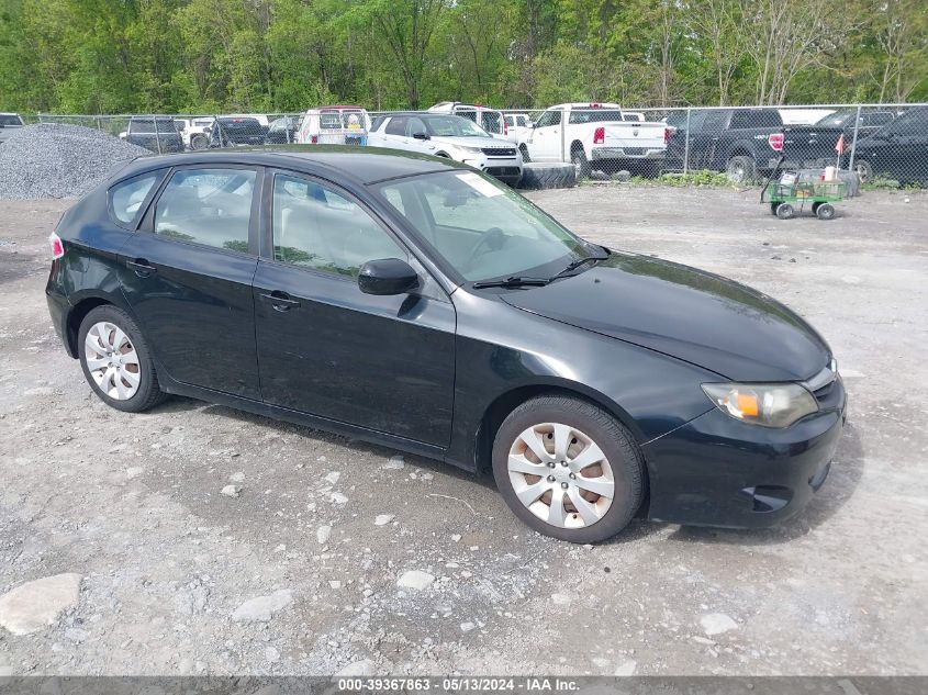 2010 SUBARU IMPREZA 2.5I