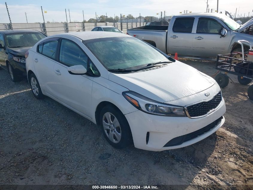 2018 KIA FORTE LX