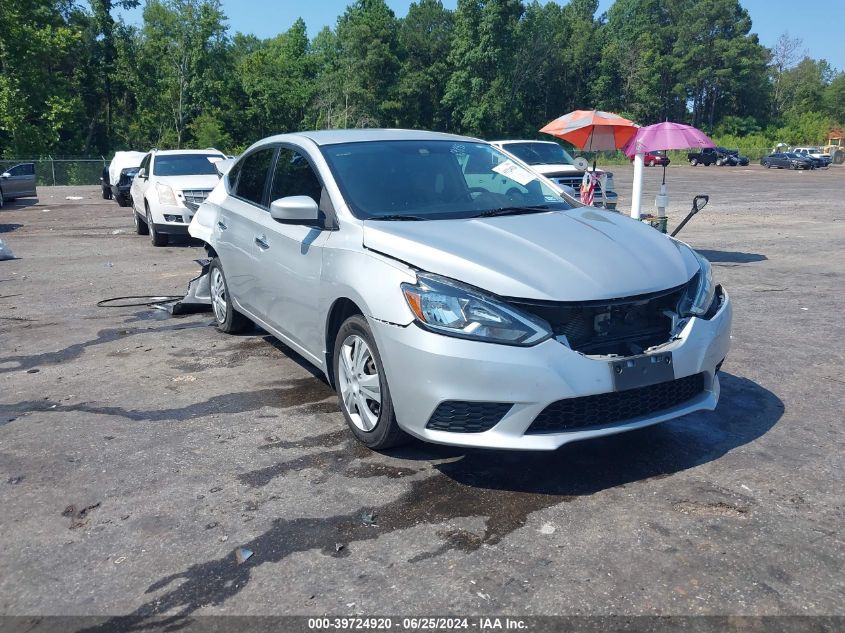 2017 NISSAN SENTRA SV