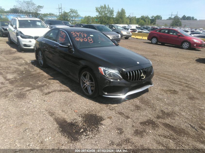 2015 MERCEDES-BENZ C 300 4MATIC/LUXURY 4MATIC/SPORT 4MATIC