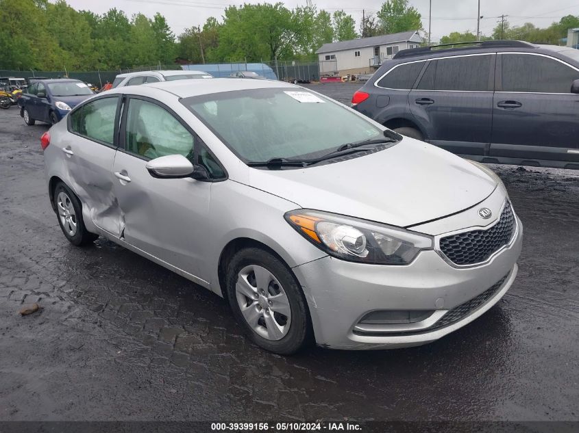 2015 KIA FORTE LX