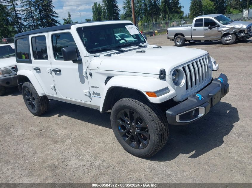 2023 JEEP WRANGLER 4XE SAHARA 4X4