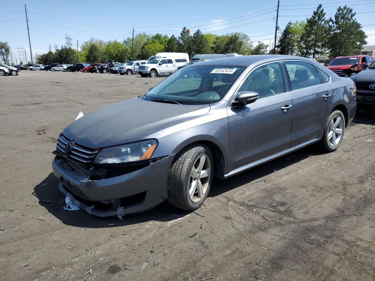 2012 VOLKSWAGEN PASSAT SE