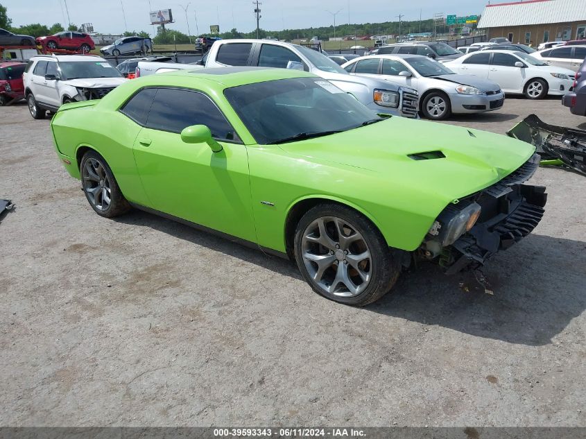 2015 DODGE CHALLENGER SXT