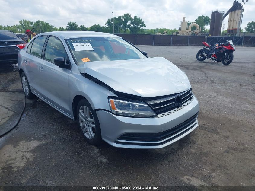 2015 VOLKSWAGEN JETTA 2.0L S