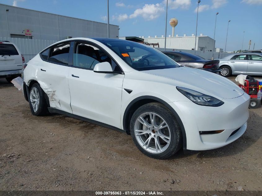 2022 TESLA MODEL Y LONG RANGE DUAL MOTOR ALL-WHEEL DRIVE