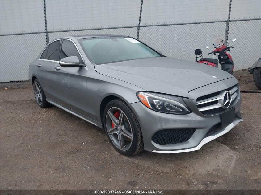 2015 MERCEDES-BENZ C 300 4MATIC/LUXURY 4MATIC/SPORT 4MATIC