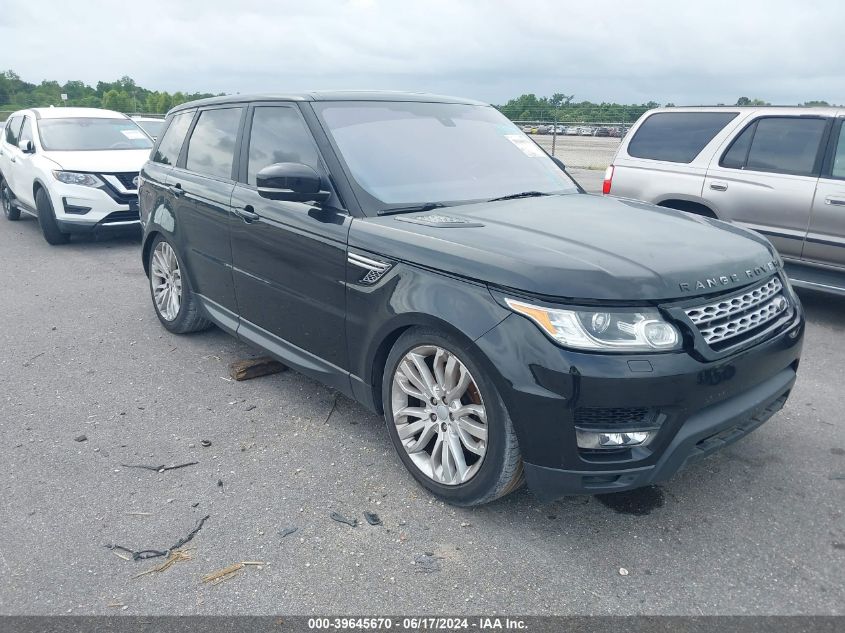 2016 LAND ROVER RANGE ROVER SPORT 3.0L V6 SUPERCHARGED HSE