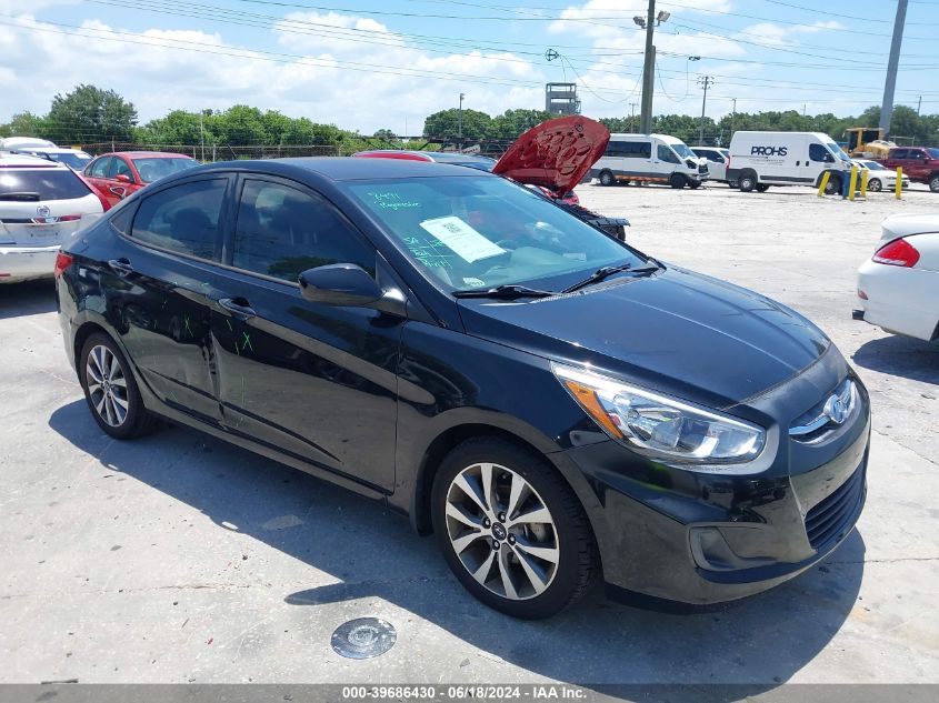 2017 HYUNDAI ACCENT VALUE EDITION