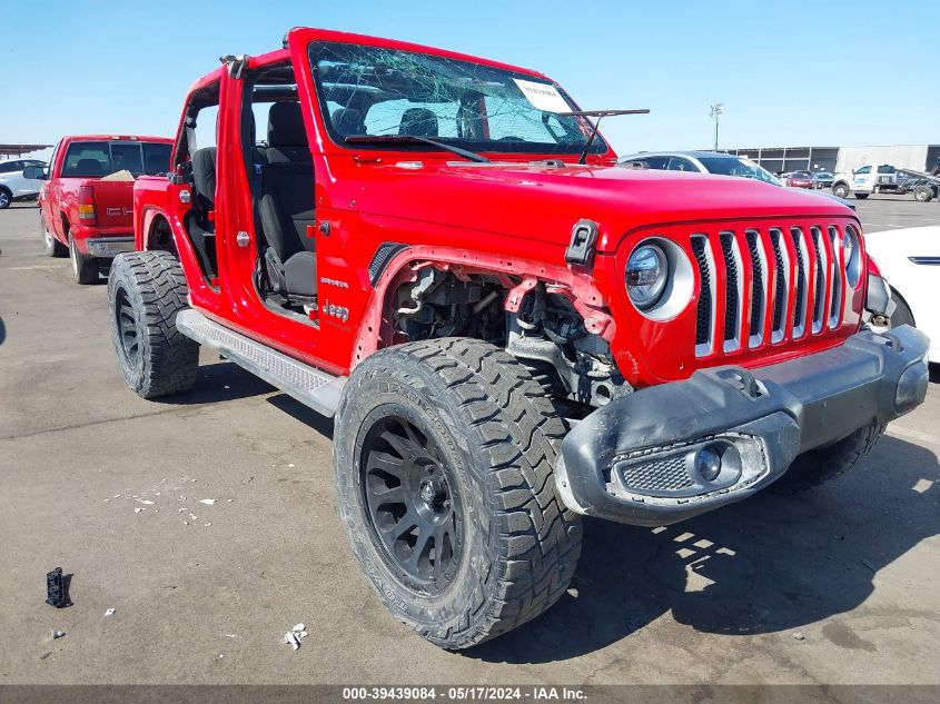 2019 JEEP WRANGLER UNLIMITED SAHARA 4X4