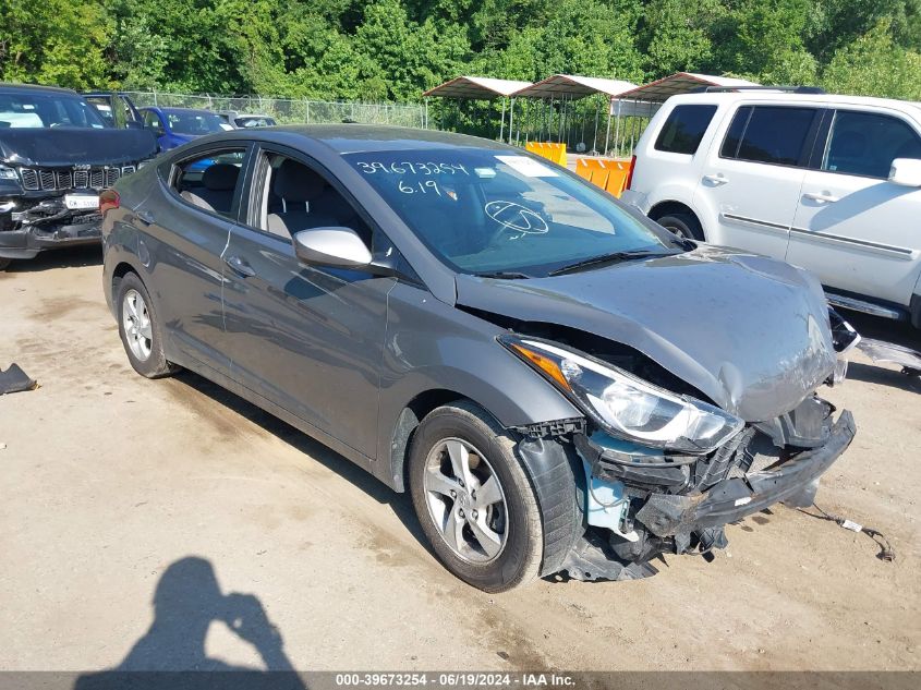 2014 HYUNDAI ELANTRA SE/SPORT/LIMITED