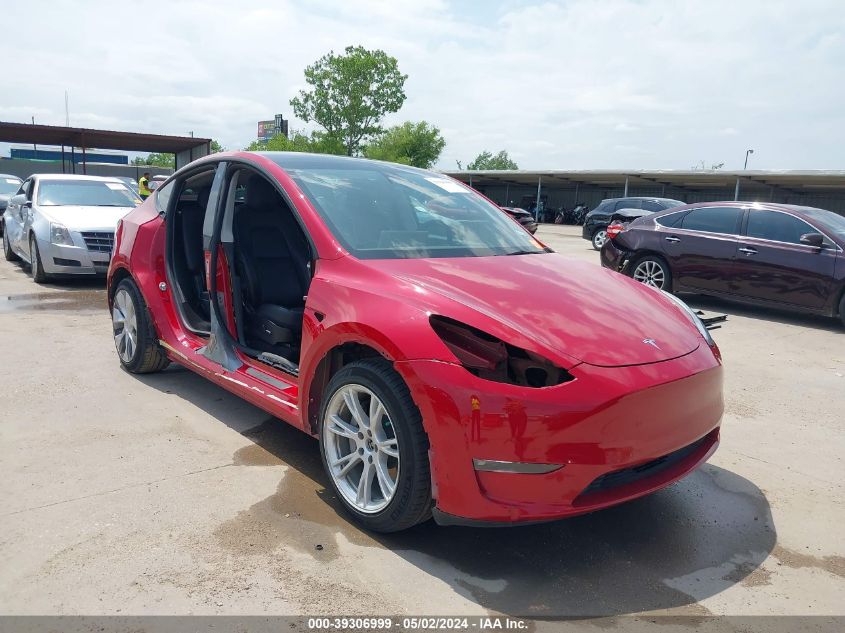 2021 TESLA MODEL Y LONG RANGE DUAL MOTOR ALL-WHEEL DRIVE