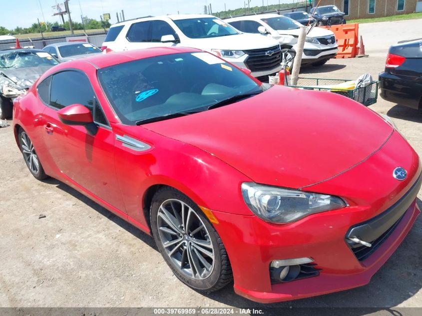 2015 SUBARU BRZ LIMITED