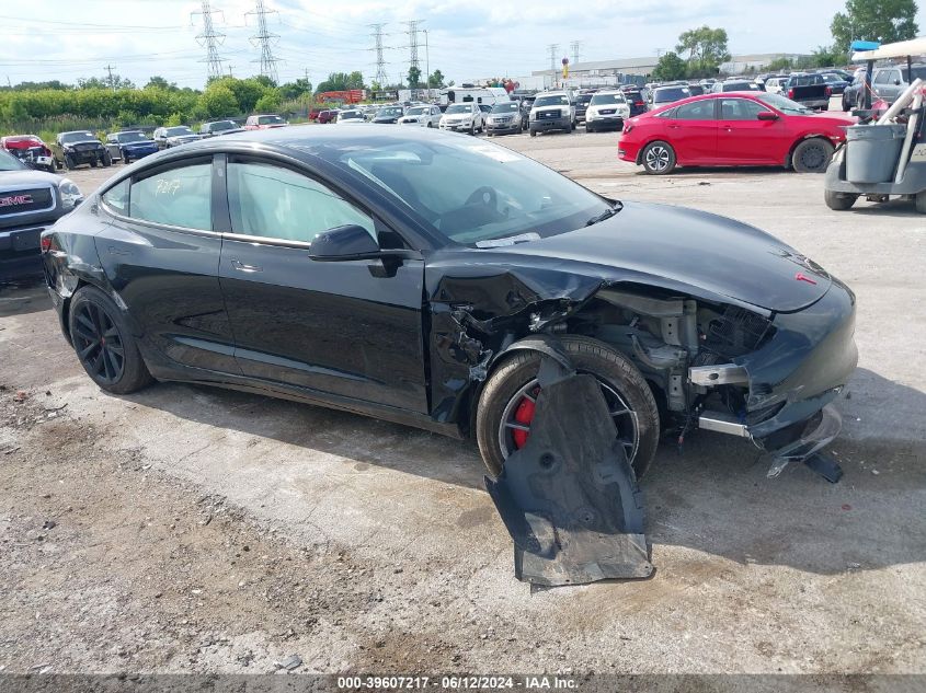 2023 TESLA MODEL 3 REAR-WHEEL DRIVE