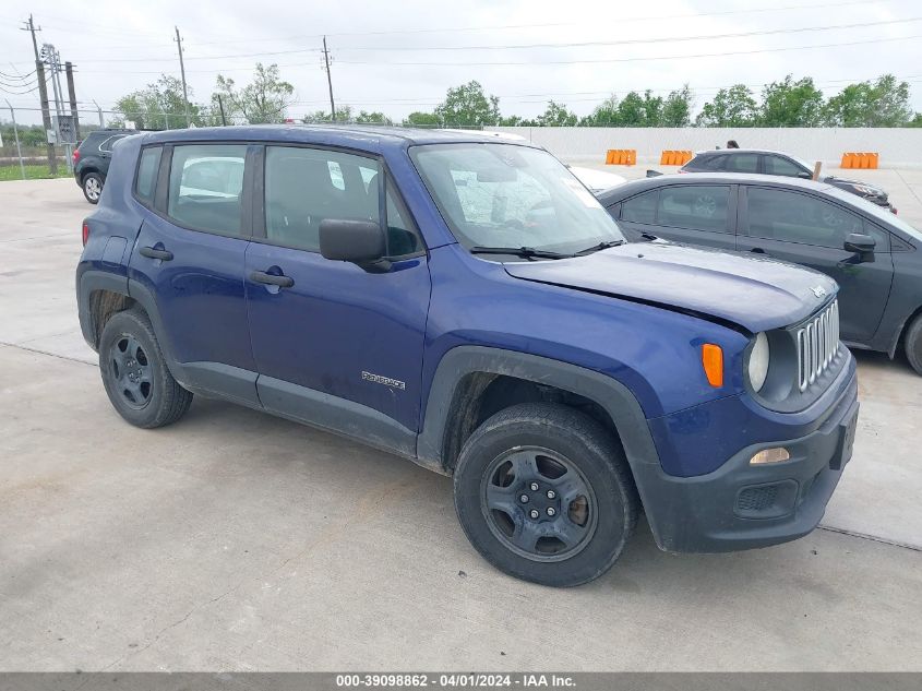 2018 JEEP RENEGADE SPORT 4X4