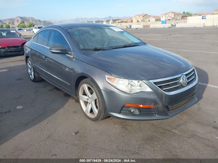 2012 VOLKSWAGEN CC LUX