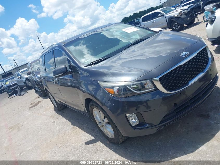 2015 KIA SEDONA EX