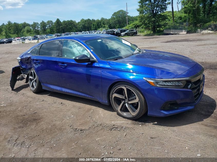 2021 HONDA ACCORD SPORT SPECIAL EDITION