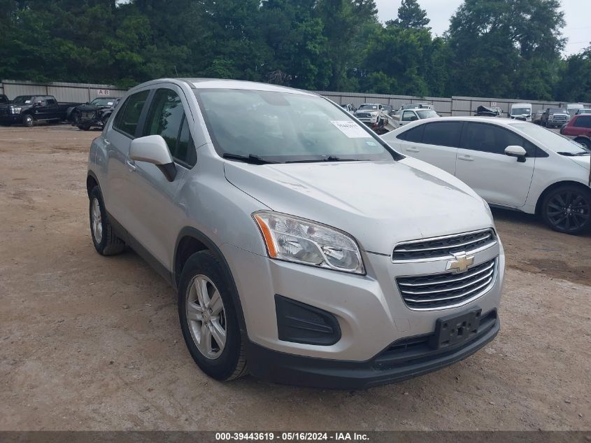 2016 CHEVROLET TRAX 1LS