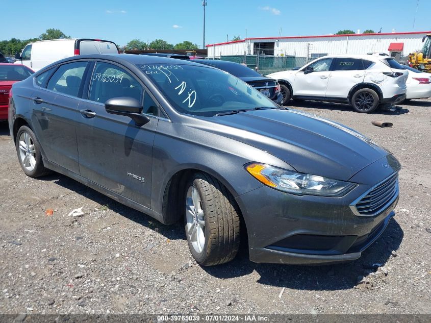 2018 FORD FUSION HYBRID SE