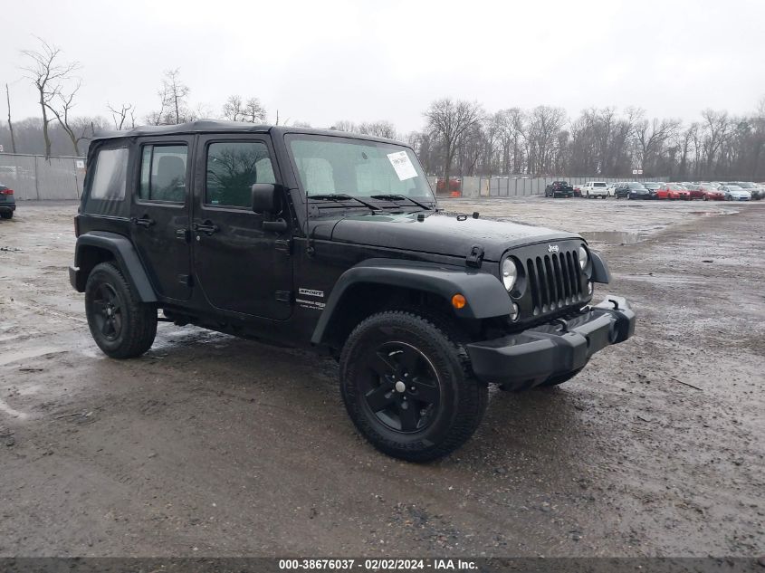 2018 JEEP WRANGLER JK UNLIMITED SPORT 4X4