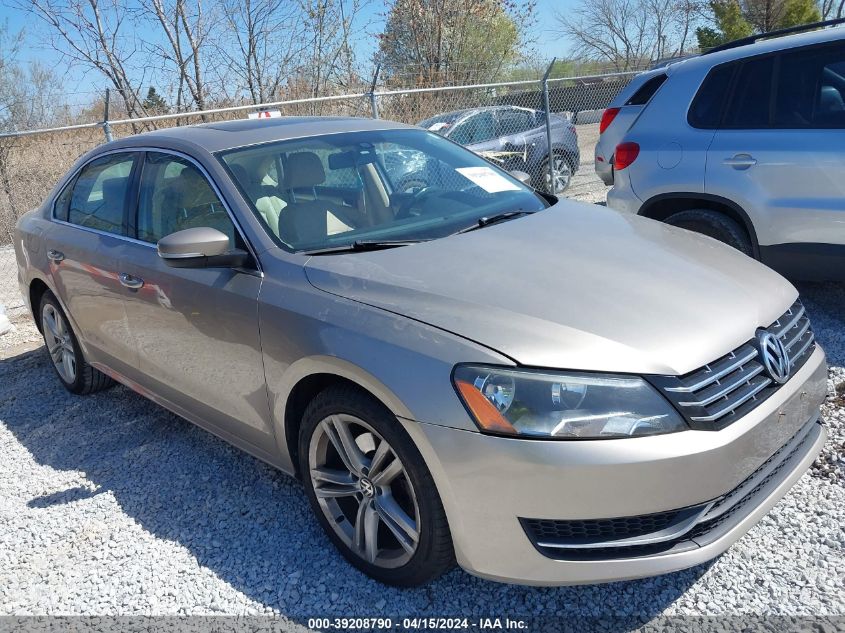 2015 VOLKSWAGEN PASSAT 2.0L TDI SE