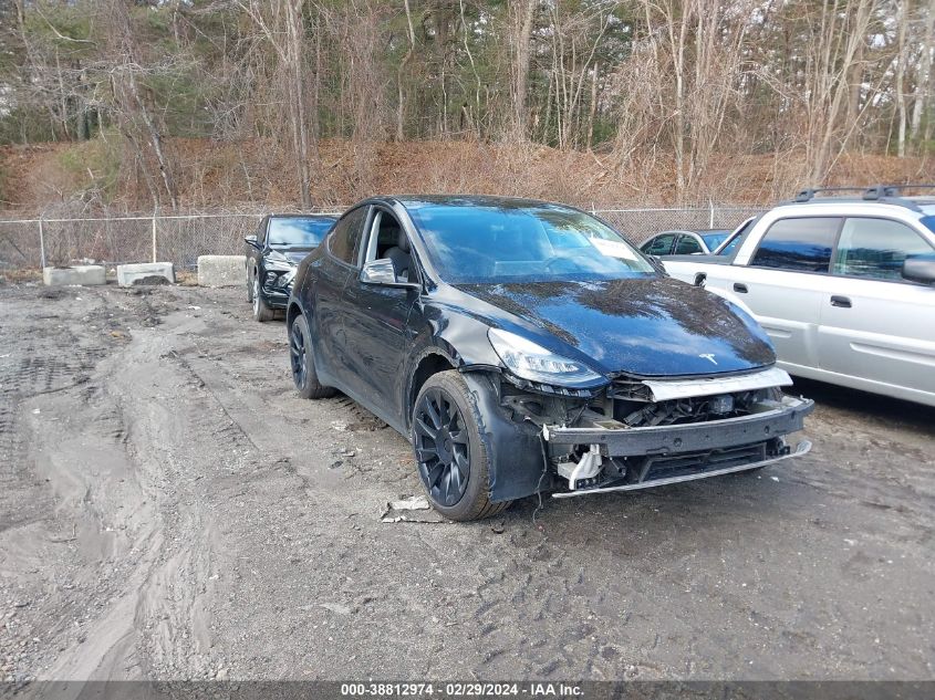 2021 TESLA MODEL Y LONG RANGE DUAL MOTOR ALL-WHEEL DRIVE