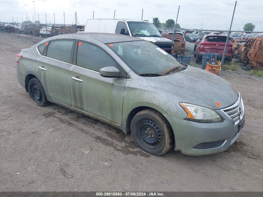 2014 NISSAN SENTRA FE+ S/FE+ SV/S/SL/SR/SV