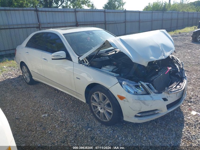 2012 MERCEDES-BENZ E 350 4MATIC