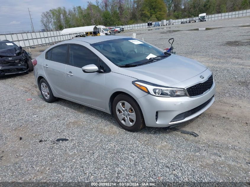 2018 KIA FORTE LX