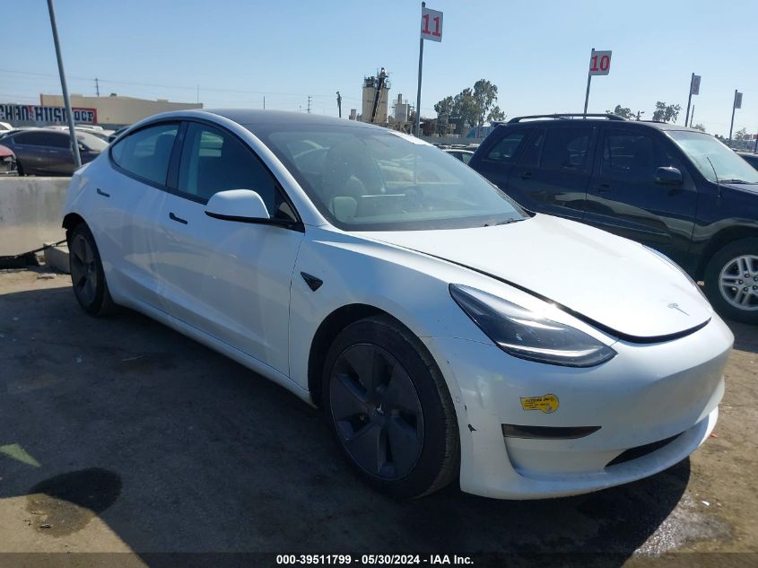 2022 TESLA MODEL 3 LONG RANGE DUAL MOTOR ALL-WHEEL DRIVE