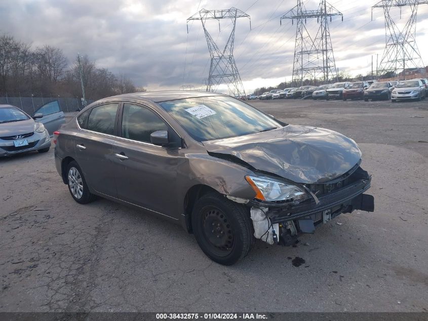 2015 NISSAN SENTRA SV