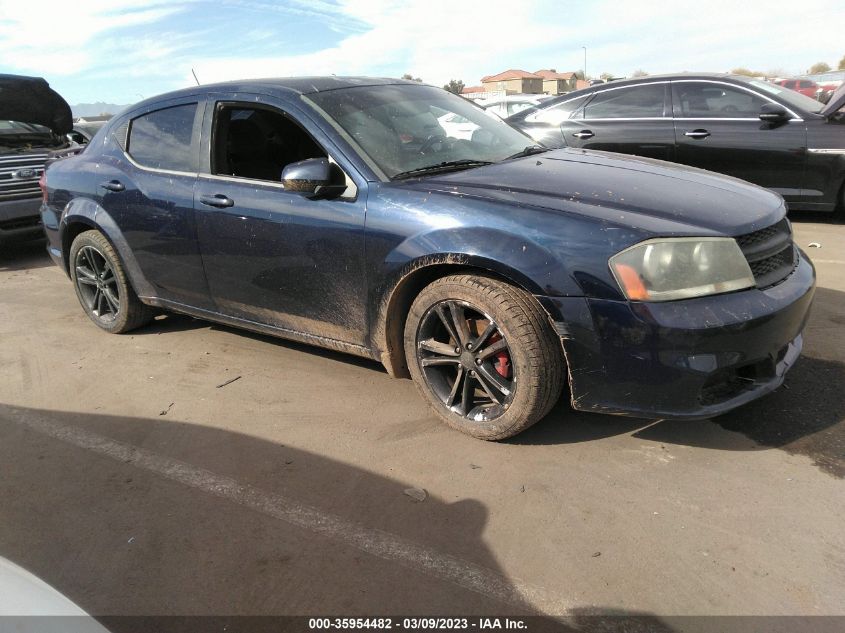 2013 DODGE AVENGER SXT