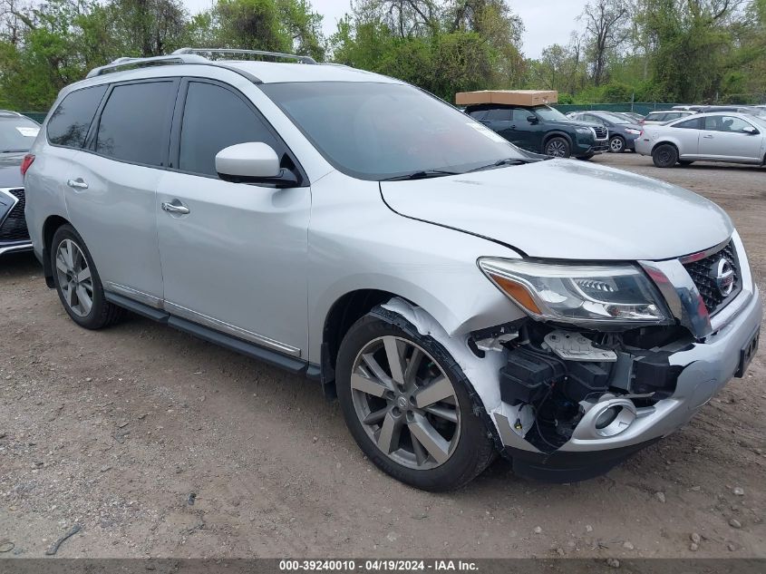 2013 NISSAN PATHFINDER PLATINUM