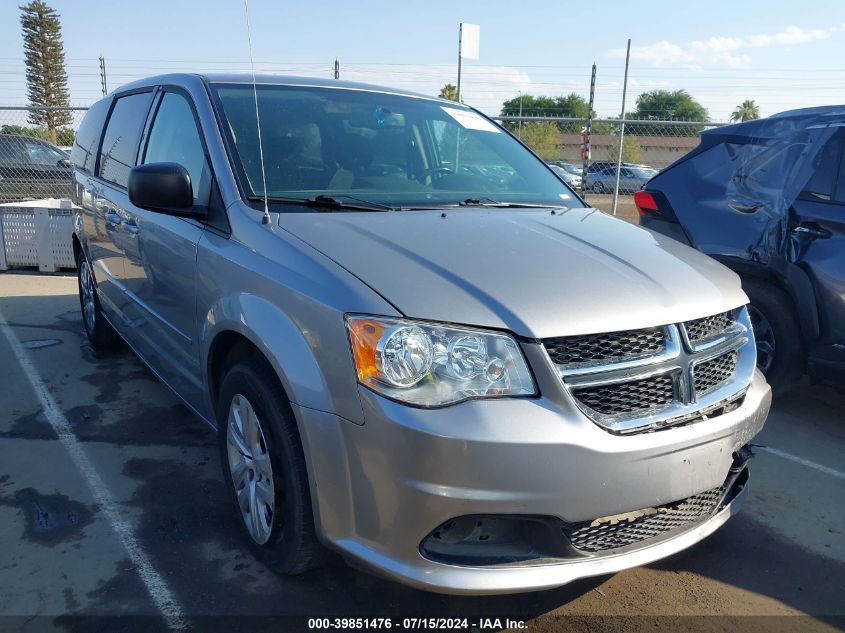 2016 DODGE GRAND CARAVAN SE