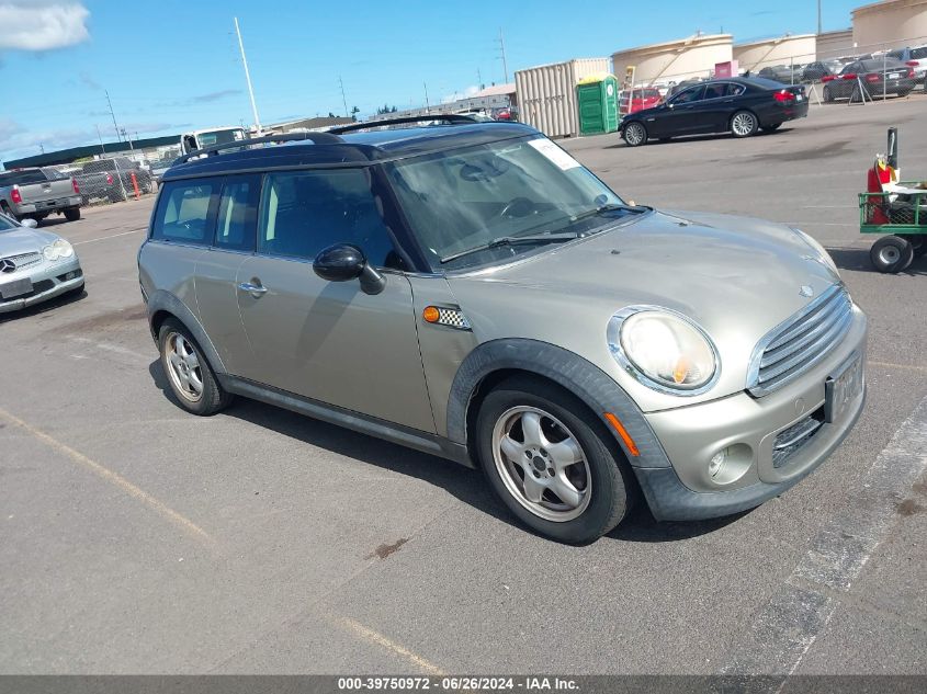 2011 MINI COOPER CLUBMAN